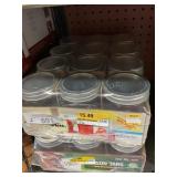 2 Canning Jars - Half  Pints
