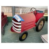 Decorative Metal Tractor Planter
