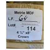 Metrie MDF Crown 64LF 4-1/4"x8