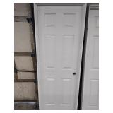 28" 6 panel interior door LH swing