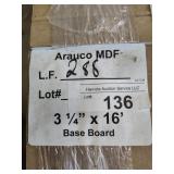 Arauco MDF 3-1/4"x16