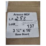 Arauco MDF 3-1/4"x16