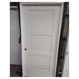 36" 3 Panel interior door RH swing