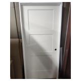 36" 3 Panel interior door LH swing