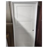 36" 3 Panel interior door LH swing
