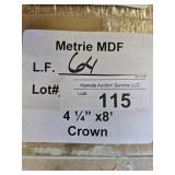 Metrie MDF Crown 64LF 4-1/4"x8