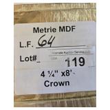 Metrie MDF Crown 64LF 4-1/4"x8