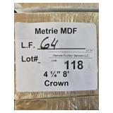 Metrie MDF Crown 64LF 4-1/4"x8