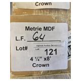 Metrie MDF Crown 64LF 4-1/4"x8