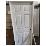 32" 6 panel interior door LH swing