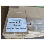 Arauco MDF Pre Cut Door Jambs 48pcs