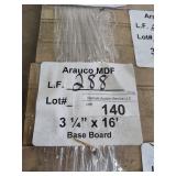 Arauco MDF 3-1/4"x16
