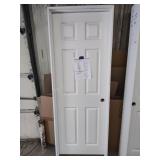 28" 6 panel interior door LH swing