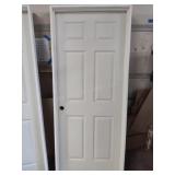 32" 6 panel interior door RH swing