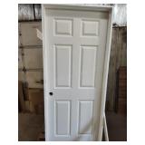 32" 6 panel interior door RH swing