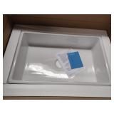 Elkay Fireclay farmhouse sink 30"x 18" white