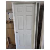 32" 6 panel interior door RH swing