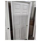 32" 6 panel interior door LH swing
