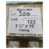 Metrie MDF Casing 2-14"x15