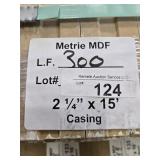 Metrie MDF Casing 2-14"x15