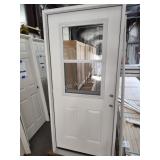 36" Sliding window exterior door LH swing