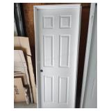 28" 6 panel interior door RH swing