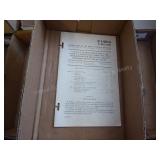 Military instruction manual items