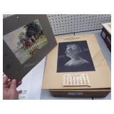 Vintage calendar items (white water)