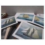 Ship pictures - unframed