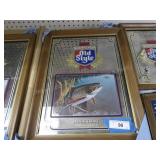Old Style mirror - trout