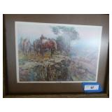 CM Russell framed pic