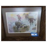 CM Russell framed pic