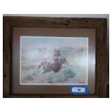 CM Russell framed pic