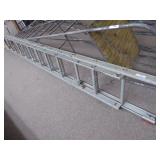 Alum. ext. ladder approx. 20