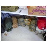 Lot w/ sleeping bags & other
