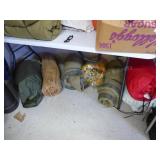Lot w/ sleeping bags & other