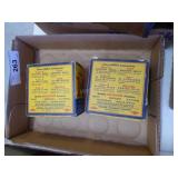 2 vintage super X boxes & shells