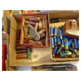 Misc. old shot gun shells & other