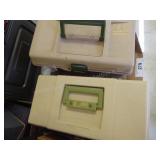 2 boxes w/ archery items