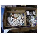 2 boxes misc. jewelry