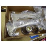 Sterling silver candle sticks