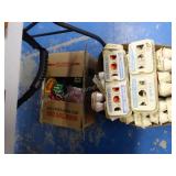 Lot of used golf balls