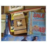 Leather craft books & other