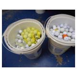 Lot w/ used golf balls
