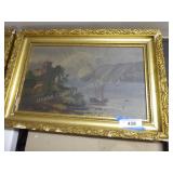 Vintage oil painting