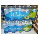 2 40 packs purified water