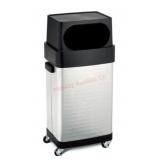 Seville classics mobile trash bin