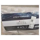 6 pc towel set