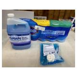 Dawn. Clorox wipes. Hand soap