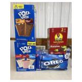 Oreos. Raisins. Pop tarts